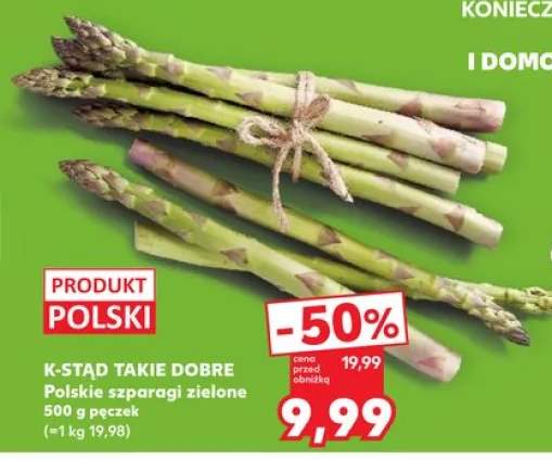 Szparagi zielone polskie K-Stąd Takie Dobre