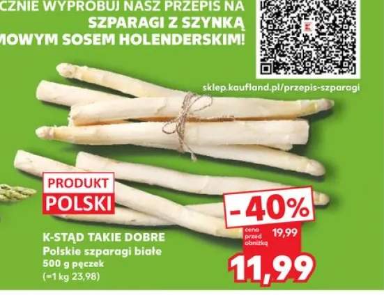 Szparagi białe polskie K-Stąd Takie Dobre