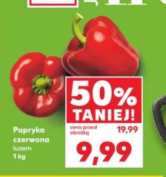 Papryka czerwona luzem