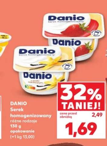 Serek homogenizowany DANIO
