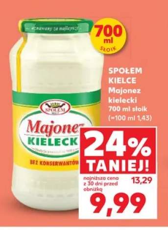 Majonez kielecki Społem Kielce