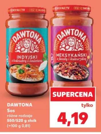 Sos meksykański z fasolą i kukurydzą Dawtona
