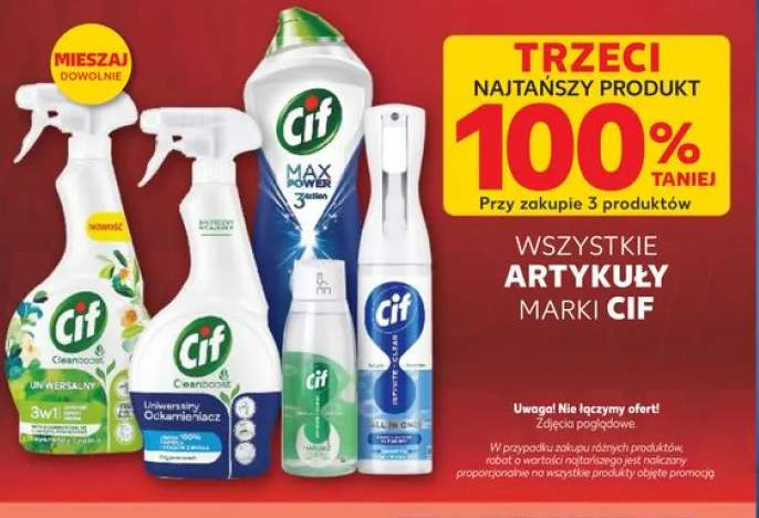 Spray uniwersalny Cif Cleanboost