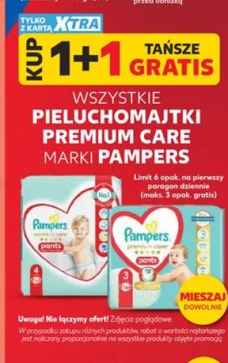 Pieluchomajtki Premium Care Pampers rozmiar 4