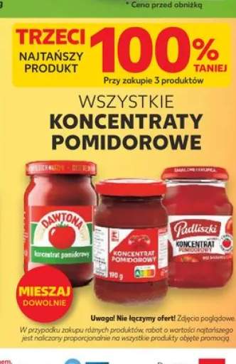Koncentrat pomidorowy Dawtona