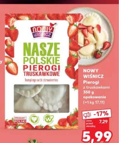 Pierogi z truskawkami Nowy Wiśnicz