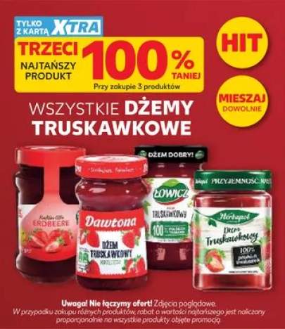 Dżem truskawkowy Herbapol