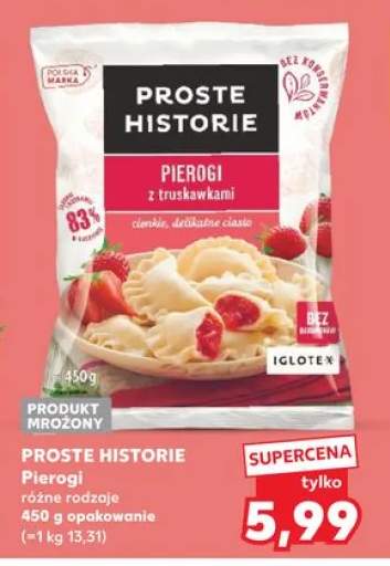 Pierogi z truskawkami Proste Historie