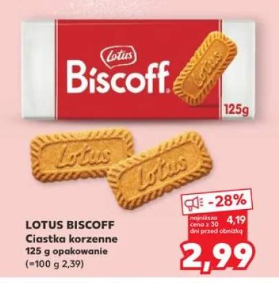 Ciastka korzenne Lotus Biscoff