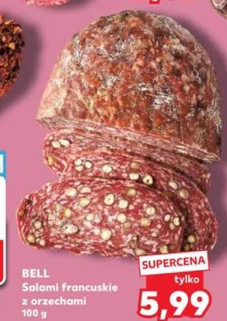 Salami francuskie z orzechami BELL