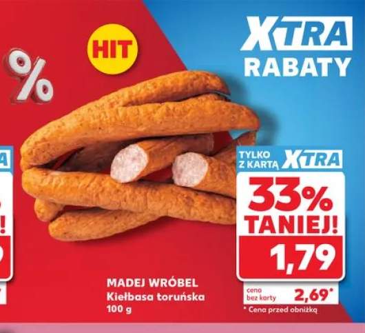 Kiełbasa toruńska Madej Wróbel