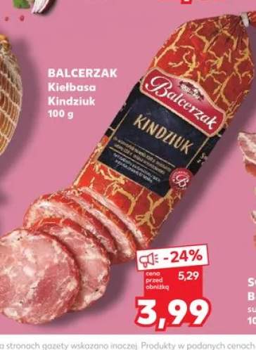Kiełbasa Kindziuk Balcerzak