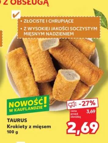 Krokiety z mięsem TAURUS