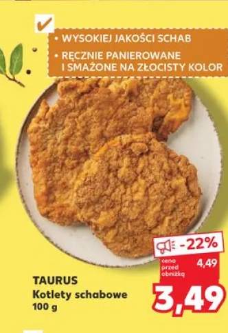 Kotlety schabowe TAURUS