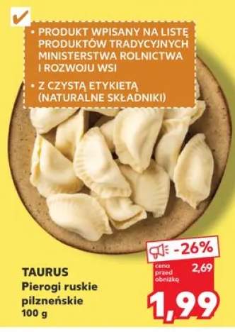 Pierogi ruskie pilzneńskie TAURUS