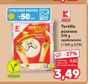 Tortilla pszenna K-Classic