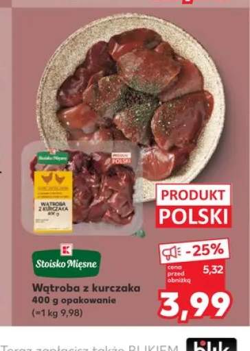 Wątroba z kurczaka Stoisko Mięsne