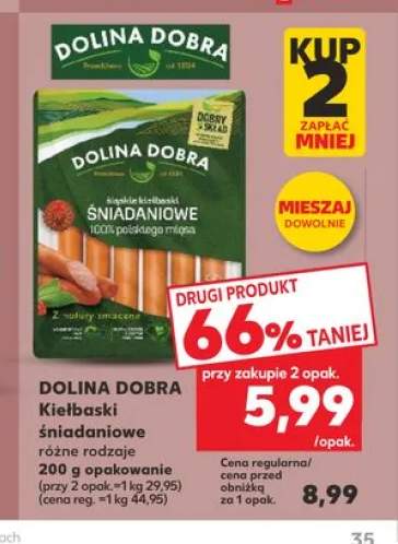 Kiełbaski śniadaniowe Dolina Dobra