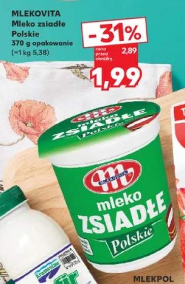 Mleko zsiadłe Polskie MLEKOVITA
