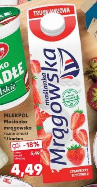 Maślanka mrągowska MLEKPOL