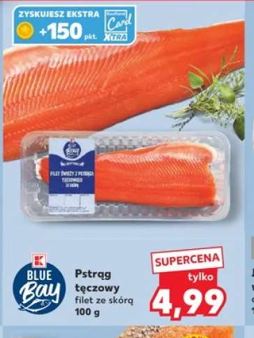 Pstrąg tęczowy filet ze skórą Blue Bay