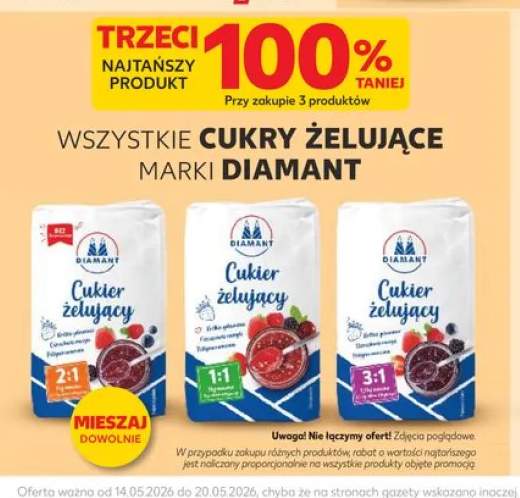 Cukier żelujący 3:1 Diamant