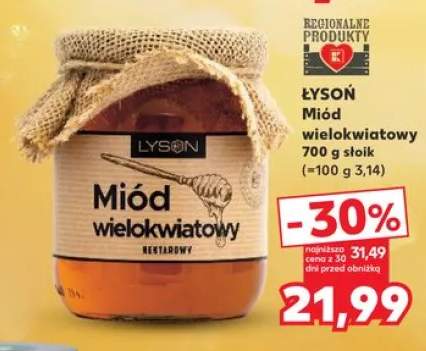 Miód wielokwiatowy Łysoń