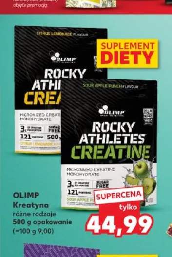 Kreatyna OLIMP Rocky Athletes Creatine Citrus Lemonade Flavour