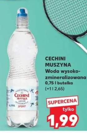 Woda wysokozmineralizowana CECHINI MUSZYNA