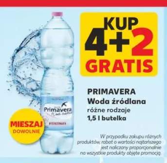 Woda źródlana Primavera 1,5l