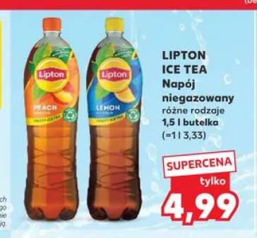 Napój niegazowany Lipton Ice Tea Lemon 1,5l