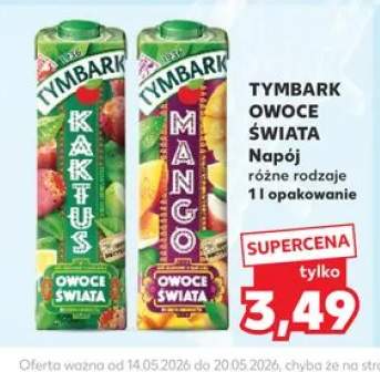 Napój Tymbark Owoce Świata Mango 1l