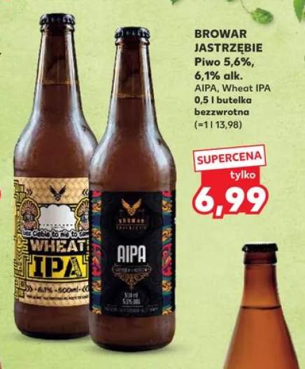 Piwo Jastrzębie Wheat IPA 6,1%