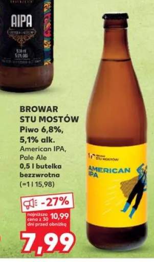 Piwo Stu Mostów American IPA 6,8%