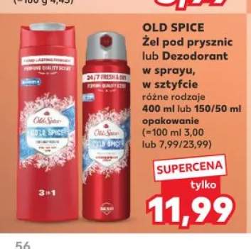 Żel pod prysznic lub Dezodorant Old Spice