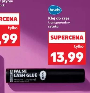 Klej do rzęs Bevola transparentny