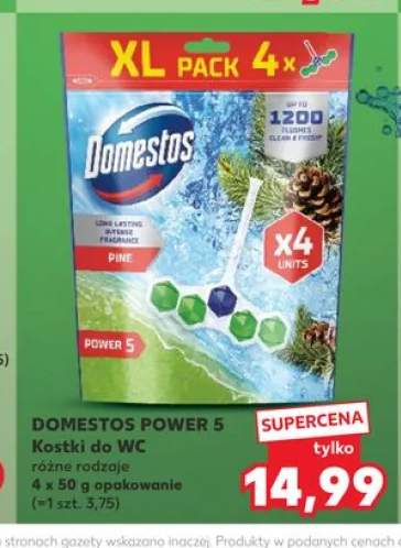 Kostki do WC Domestos Power 5 Pine
