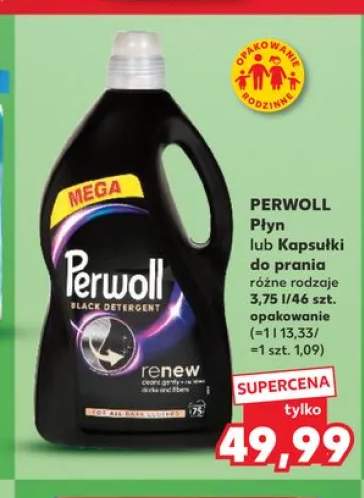 Płyn lub Kapsułki do prania Perwoll