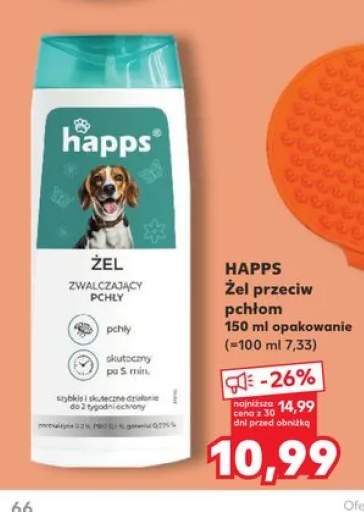 Żel przeciw pchłom HAPPS