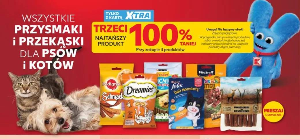 Przysmaki i przekąski dla psów i kotów