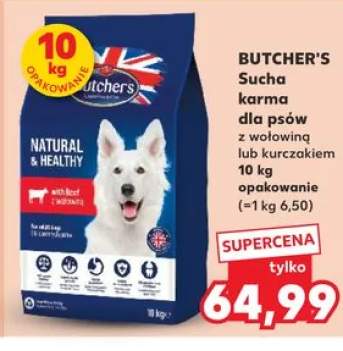 Sucha karma dla psów Butcher's z kurczakiem