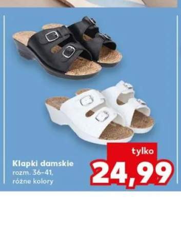 Klapki damskie rozm. 36-41