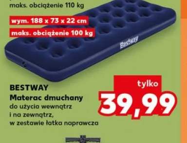 Materac dmuchany BESTWAY wym. 188x73x22cm