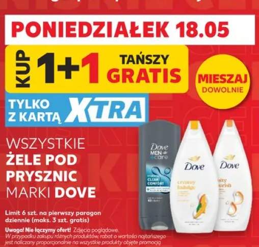 Żel pod prysznic Dove Men+Care Clean Comfort