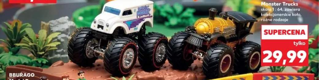 Autko HOT WHEELS Monster Trucks skala 1:64