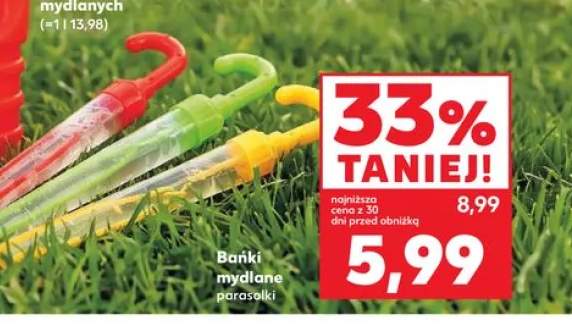 Bańki mydlane parasolki