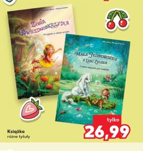 Książka Mała Jednorożka z Lasu Życzeń
