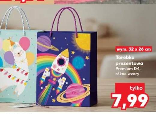 Torebka prezentowa Premium D4 wym. 32x26cm