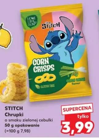 Chrupki o smaku zielonej cebulki STITCH