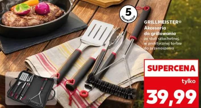 Akcesoria do grillowania 5 elementów GRILLMEISTER